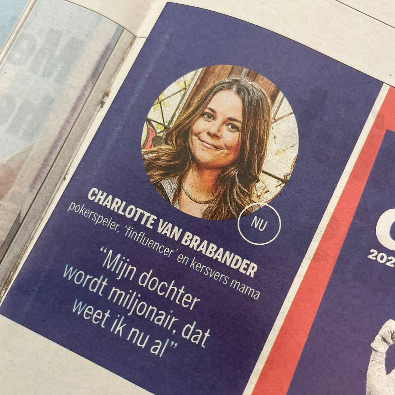 Mijn dochter wordt miljonair, dat weet ik nu al.